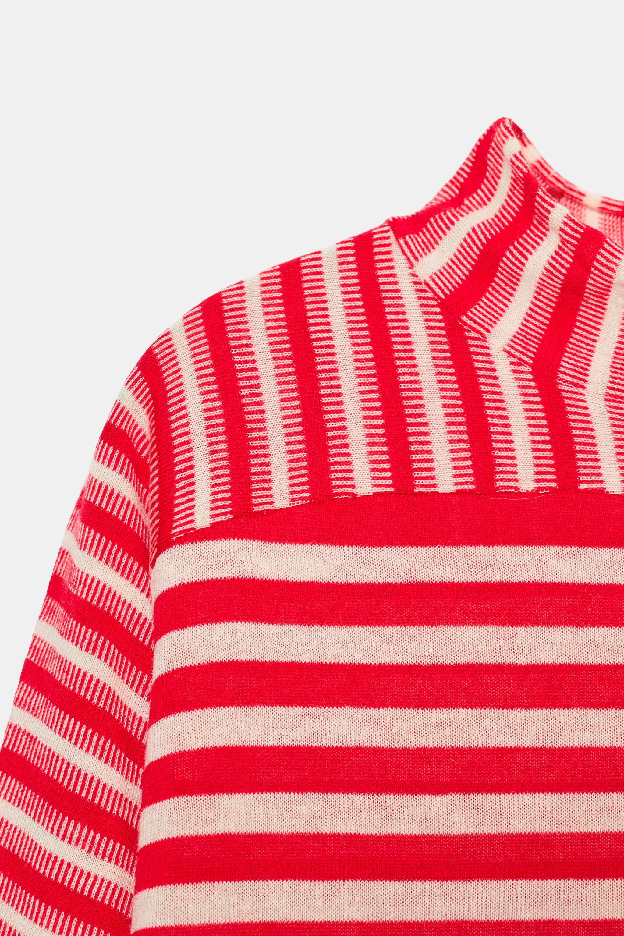 STRIPED WOOL JUMPER